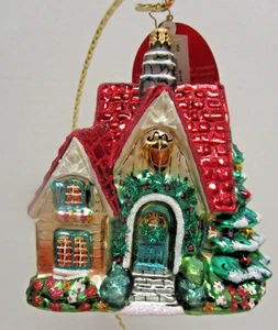 Radko Perfect Cottage Ferienhaus Home Weihnachtsschmuck 1017865 Neu mit Etikett Neu - Bild 1 von 6