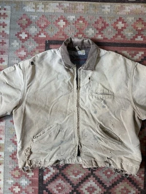 Carhartt Detroit Jacket 1970s Size 48 Vintage Workwear - Image 1 of 4