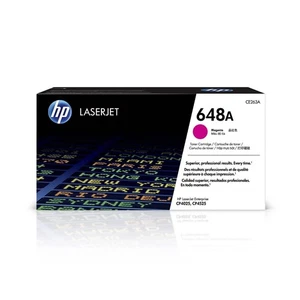 HP New Genuine 648A Magenta Toner cartridge CE263AC GB - Picture 1 of 3