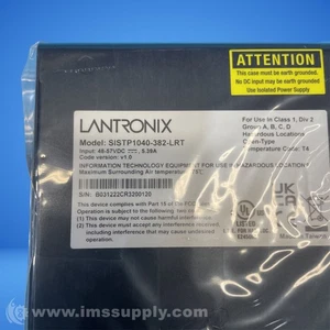 Lantronix SISTP1040-382-LRT Gigabit Ethernet Switch FNOB - Picture 1 of 8