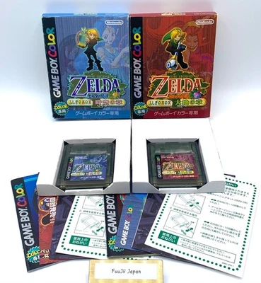 The Legend of Zelda: Oracle of Seasons & Oracle of Ages Gameboy Color Japanese - Image 1 of 4