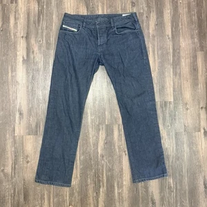 Diesel Jeans Herren 33x30 (33x32) Blau Zatiny Regular Bootcut Button Fly - Bild 1 von 11
