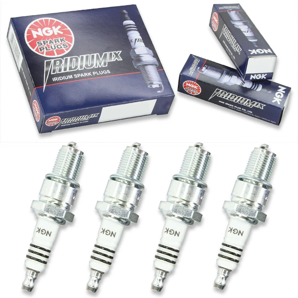 4pcs Harley Davidson SR-100 NGK Iridium IX Spark Plugs 100 Kit Set Engine nf - Imagem 1 de 4