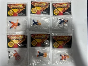 1997 BANDAI DRAGON BALL Z SAGA CONTINUA 1 1/2" MINIFIGURE SET DI 4 SIGILLATE - Foto 1 di 5