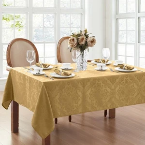 Home Fashions Caiden Elegance Damask Waterproof, Stain & Wrinkle Resistant Fa... - Picture 1 of 6