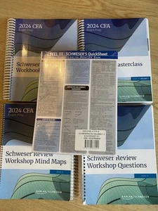 Complete Kaplan Schweser CFA Level 3 2024 Text books - Picture 1 of 4