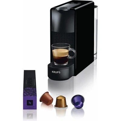 Macchina caffè Nespresso Krups XN 110 8K nera Essenza Mini                     - Immagine 1 di 4