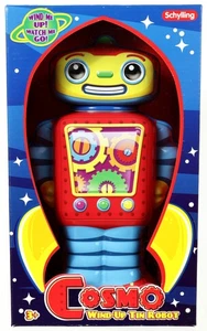 Cosmo Aufzieh-Blechroboter - 12143W nie aus der Verpackung genommen 2012 von Schylling 10 Zoll - Bild 1 von 6