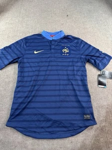 France National Team 2012/13 Home Nike Soccer jersey T-shirt men's Size Medium - Picture 1 of 11