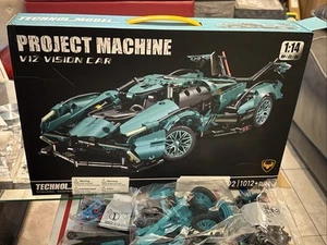 Project Machine V12 Vision Car 1:14 Scale Technol Model—1012 +PCS New In Box - Picture 1 of 3