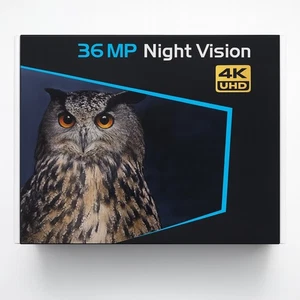 36MP 4K UHD Night Vision Binoculars with Large Screen Style Tactical - Picture 1 of 4