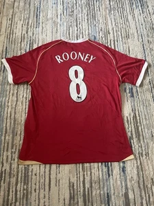 Nike Manchester United Trikot 2XL Rooney #8 Fußballtrikot Erwachsene - Bild 1 von 10