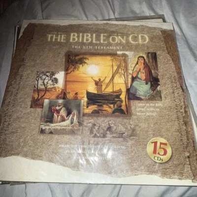 The Bible on CD The New Testament 15 CDs Audio - Jesus-Praying-Listen - Image 1 of 4