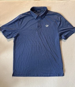 Cutter & Buck Poloshirt Herren Large Blau Stretch Golf CYPT Golf Poloshirt - Bild 1 von 4