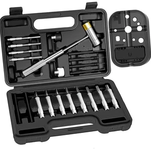 Locher Set Metall Werkzeugset mit Organizer und Bankblock zur Reparatur - Bild 1 von 11