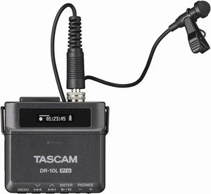 Tascam DR-10L Pro 32-BIT Float Audio Field Recorder w/ Lavalier Mic Brand - Picture 1 of 9