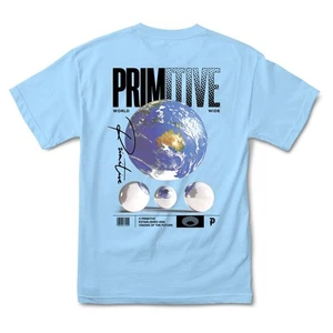 Primitive Worldwide Vision T-Shirt powder blue - Bild 1 von 2