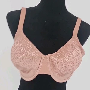 Wacoal 855303 Full Coverage Bra 34D Rose - Picture 1 of 4