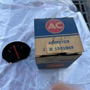 1501949 NOS GM Ammeter Gauge 1960 1961 1962 1963 Chevy Pickup All Trucks 60 63 - Picture 1 of 10