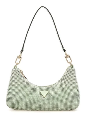 GUESS Zalina Mini Top Zip Shoulder Bag Schultertasche Tasche Celadon mint Neu - Bild 1 von 4