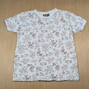 Vintage Faded Glory 90's Floral T-Shirt Cottagecore Coquette Cute Women's Small - Picture 1 of 5