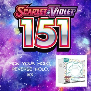 Pokemon SV 151 Reverse Holos Choose Your Card ex Ultra Rares Near Mint - Picture 1 of 19