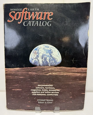 Catálogo de software Whole Earth 1984 revisiones y comentarios de software vintage Foto 1 de 4