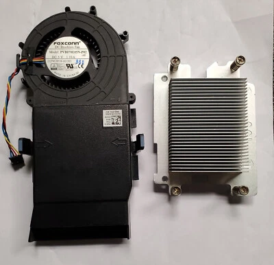 DELL Optiplex 3070 3060 3050 7040 7050 9020 Mini PC Heatsink + Fan +Shroud 5JV3N - Image 1 of 3
