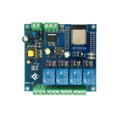 AC/DC ESP32 WIFI Bluetooth 4CH Relay Module ESP32-WROOM Development Board - Photo 1/4