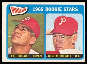 1965 Topps RC Stars #107 Corrales Shockley Philadelphia Phillies