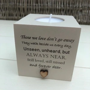 VELA PERSONALIZADA En Memoria de un Amado Padre Mamá Nan Abuelo etc MONUMENTO - Imagen 1 de 1