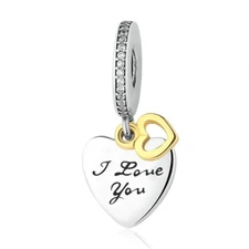 Árbol de patrimonio familia de oro rosa encanto colgante S925 Plata Mamá Hija 781728CZ