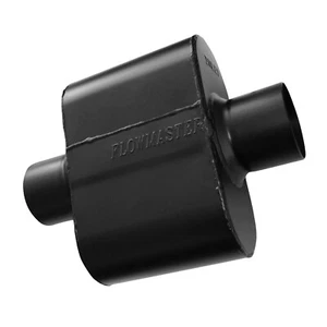 Flowmaster 842515 Super 10 Series Muffler 2.5" Center Inlet/Center Outlet 409S - Picture 1 of 3