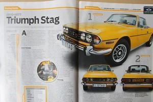 Original TRIUMPH STAG (1970-1977) PC Buyer's Guide magazine article - Picture 1 of 1