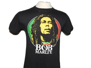 T-shirt vintage Zion ROOTSWEAR Bob Marley faccia ritratto reggae musica rasta uomo taglia S - Foto 1 di 4