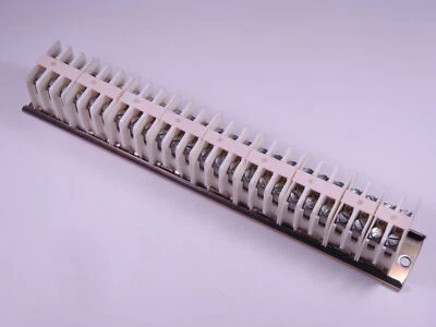 SWTC-25 Curtis Industries 25 Pos Channel Mounted Terminal Block 22AWG-8AWG 3/8" - Image 1 of 4