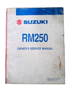 Manuale Officina Suzuki RM 250 - Foto 1 di 3