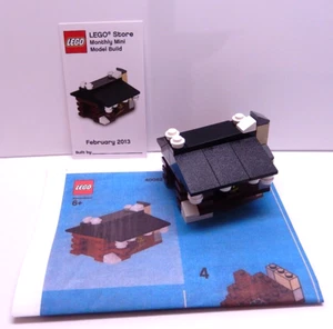 Lego 40062 Log Cabin Mini Modellino Mensile Costruzione Febbraio 2013 100% Completo - Foto 1 di 6