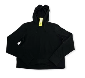 Women's French Terry Pullover Hoodie - All in Motion - Black - XS - S402 - Picture 1 of 2