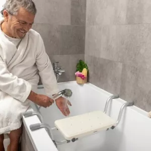 SEDILE PER VASCA DA BAGNO ANTISCIVOLO 2 IN 1 SEBURETT INNOVAGOODS - Foto 1 di 6