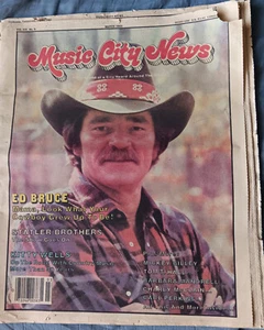 Music City News Magazine - MARCH 1982 - ED BRUCE/STATLER BROS/KITTY WELLS - Foto 1 di 1
