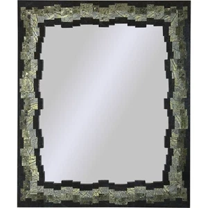 Maitland Smith Breakout Mirror - 30x2x36 inches - Assorted Stone Inlaid Mirror - Picture 1 of 7