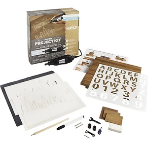 Dremel 200 Hatch Project Kit Herramienta Rotativa Cuello Tuerca Llave Madera Lona Talla, 08 - Imagen 1 de 9