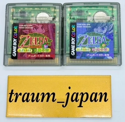 2 set Legend of Zelda Oracle of Ages & Oracle of Seasons Set Gameboy Color GBC - Image 1 of 4