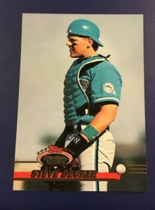 1993 Topps Stadium Club # 692 STEVE DECKER Florida Marlins  