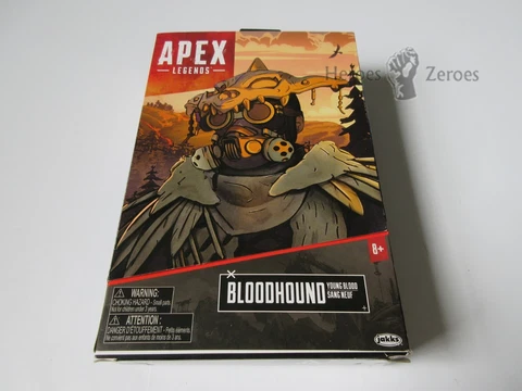 JAKKS Pacific Apex Legends BLOODHOUND Young Blood Action Figure in Box 2022 Cover