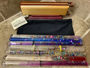 Randy & Shelley Knapp handgefertigtes Holz Kaleidoskop signiert mit 7 RAUMRÖHREN - Bild 1 von 16