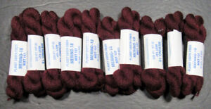 10xNeedlepoint/Embroidery THREAD PLANET EARTH Merino 18 1 ply wool-Beet-IT36
