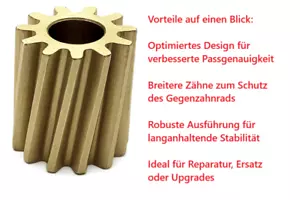 für Thermomix TM5 TM6 Motor Verriegelung Messing Ritzel Zahnrad C153 C142 - Bild 1 von 3