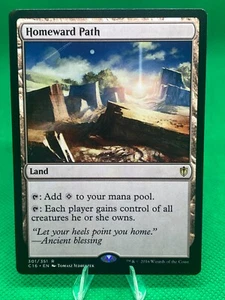 MTG - Magic the Gathering Card, Homeward Path - Land - Commander 2016 - Picture 1 of 1